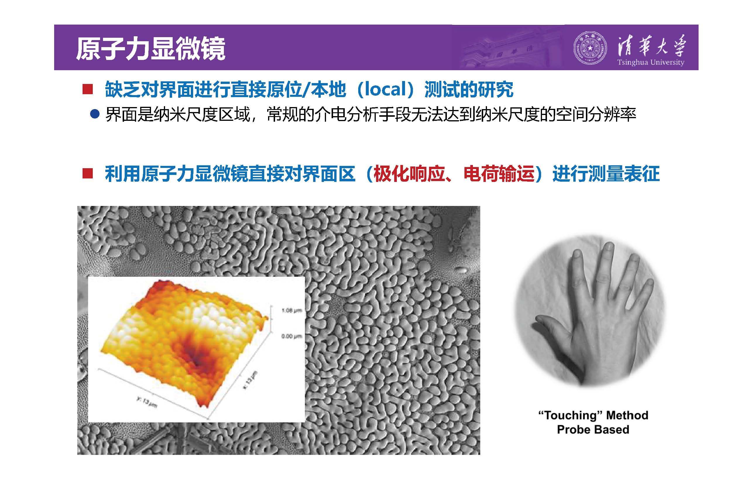 清华大学李琦副教授：介电纳米复合材料界面微区的原位测试技术