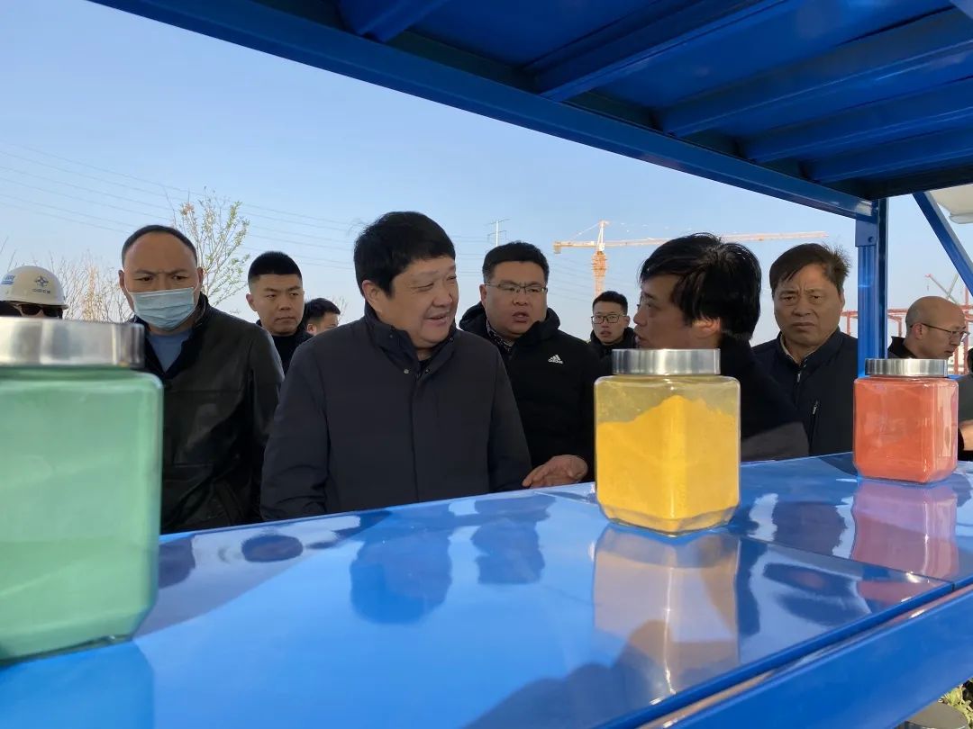 管恩犁到集团重点项目开展督导调研