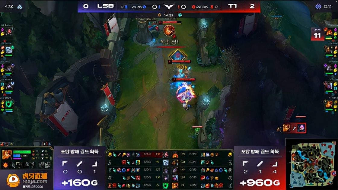 LOL-LCK：Faker招牌妖姬重出江湖输出爆表，T1节奏压制3-0横扫LSB