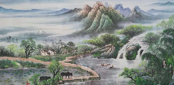 画家欧承染——师法自然 气韵天成