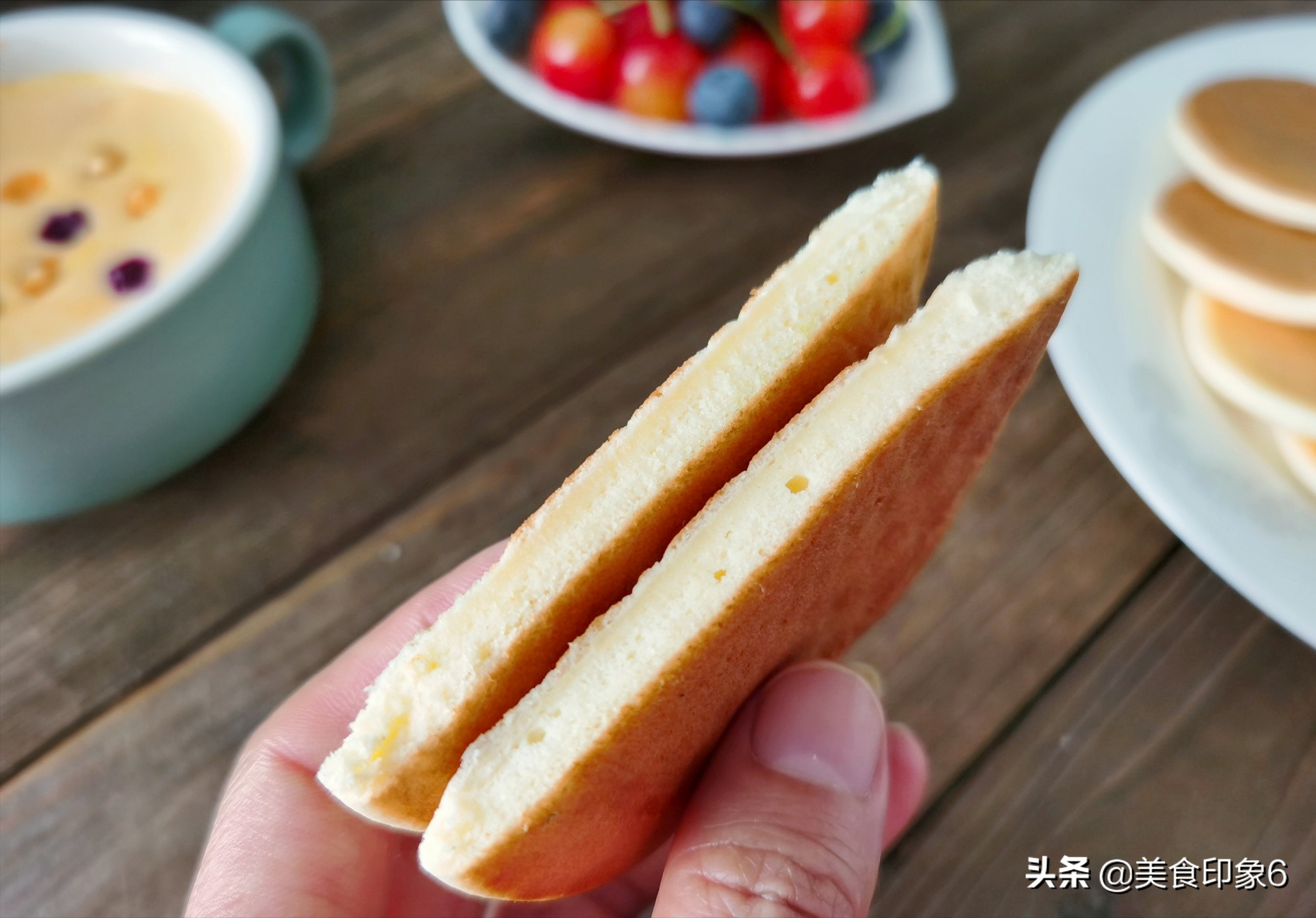 孩子們最愛的銅鑼燒，在家做簡單實惠，低脂零添加，好吃極了