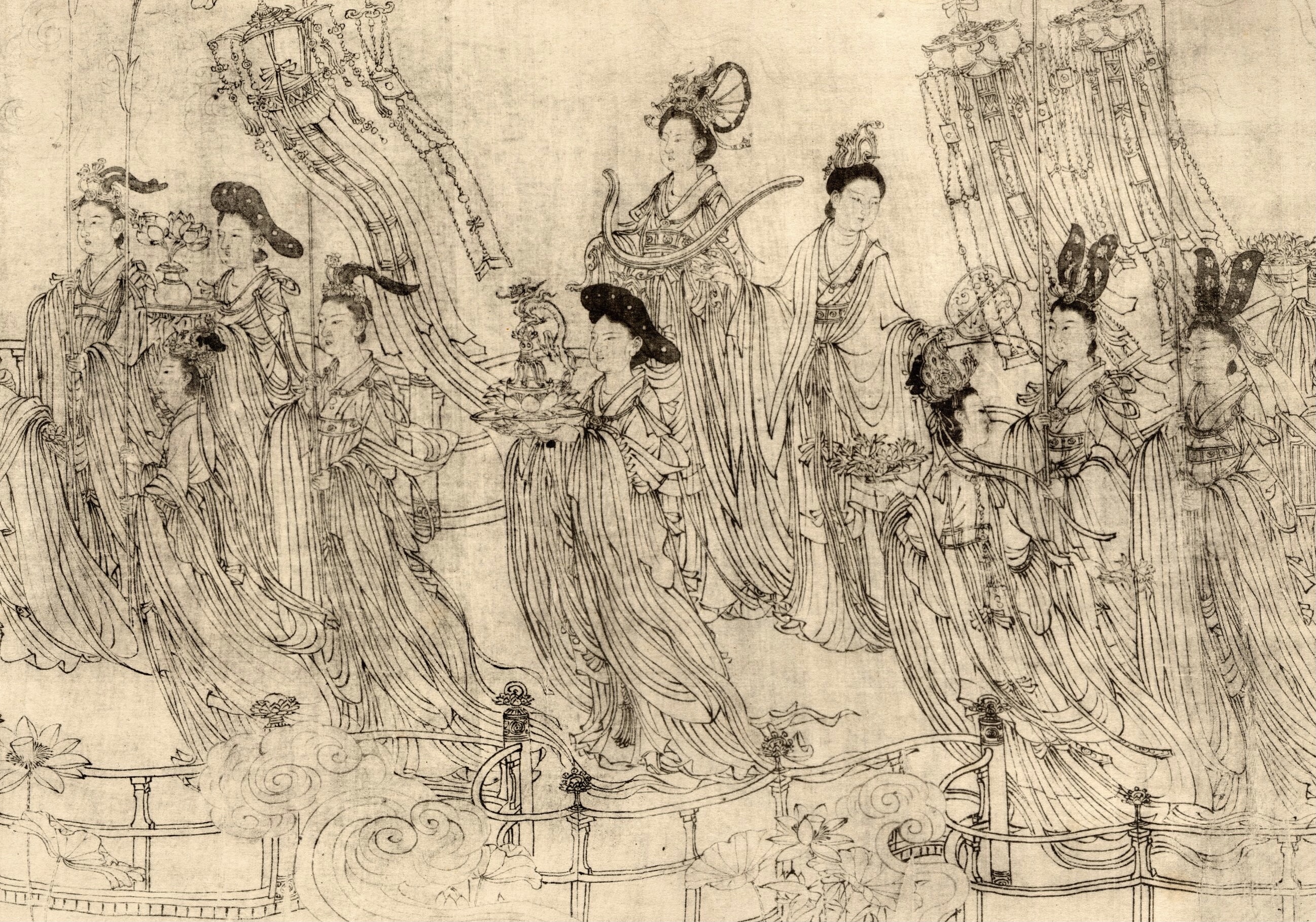 非有诏不得画的百代画圣吴道子