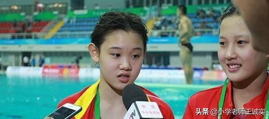 跳水新星張家齊有多萌，接受采訪，奶聲奶氣地，萌化了所有人