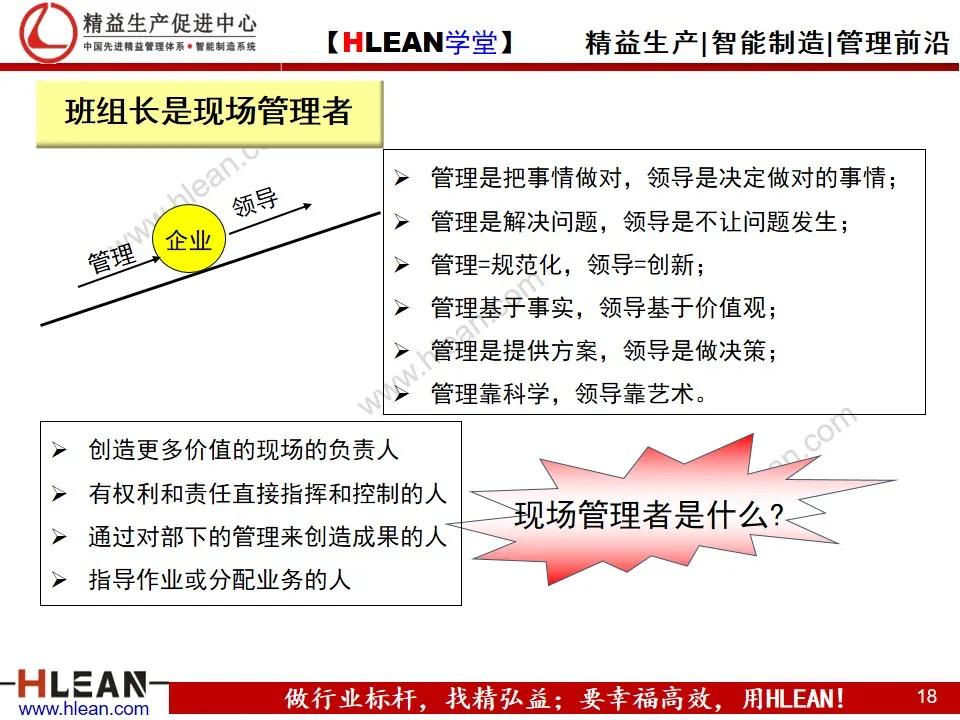 「精益学堂」班组长精益生产培训——精益管理基础