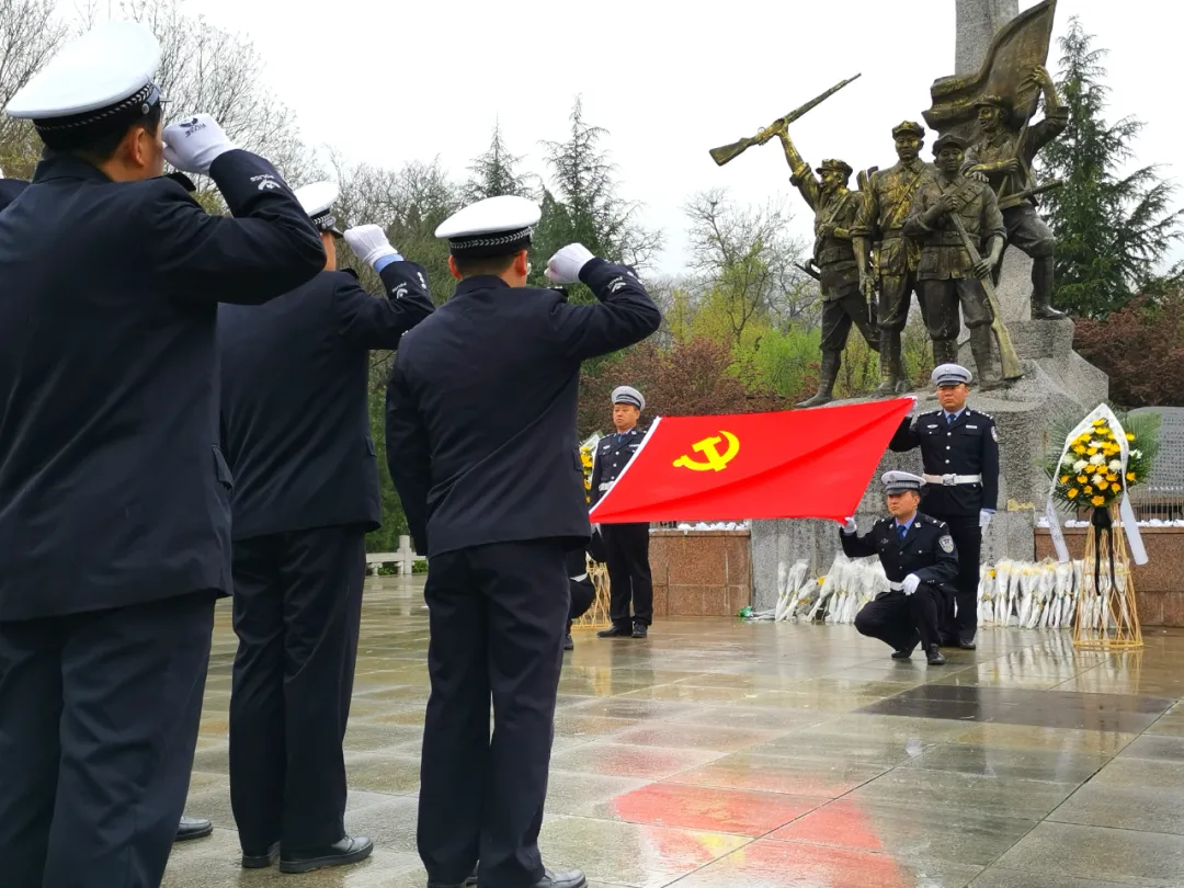 商洛交警开展党史学习教育 传承红色基因