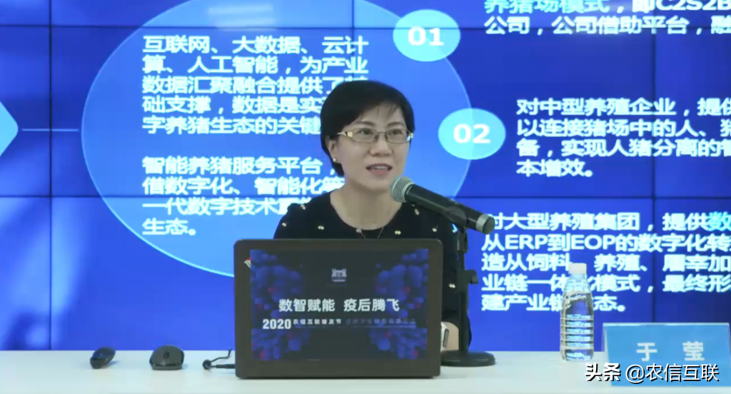 农信互联副总裁于莹：猪产业的涅槃重生 数字化