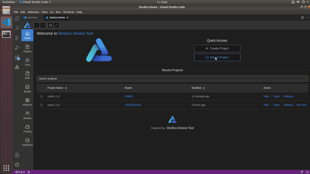 DevEco Device Tool 2.2 Beta2版本发布,支持Hi3861 Linux一站式编译