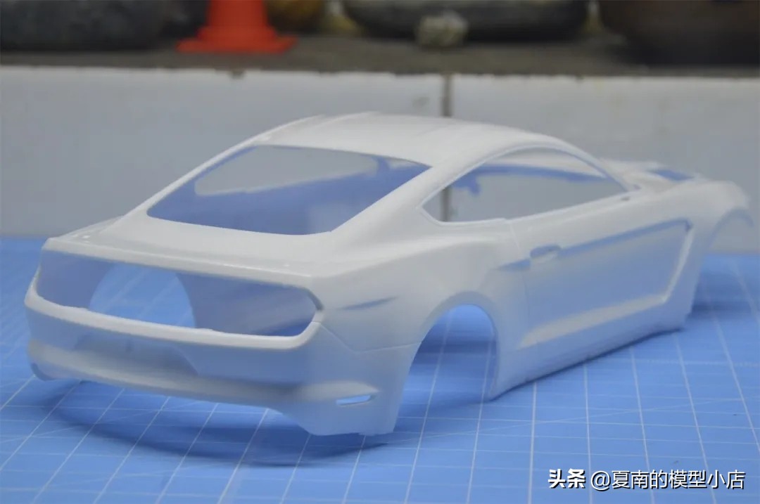 田宫 1:24 福特MUSTANG GT4 开盒简评