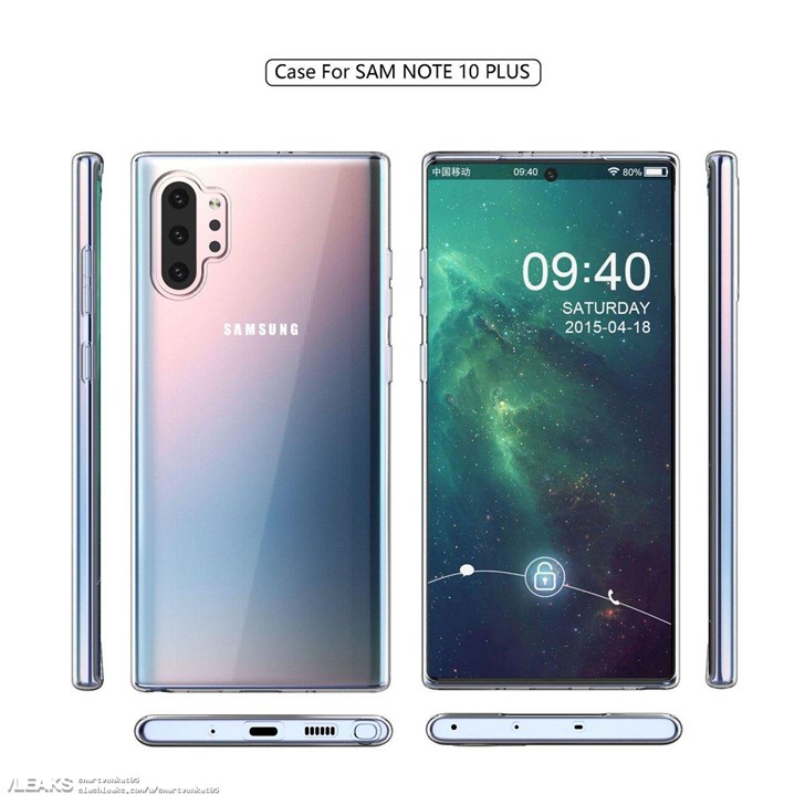 没缘45W快速充电，三星Galaxy Note 10 Pro带壳宣图曝出