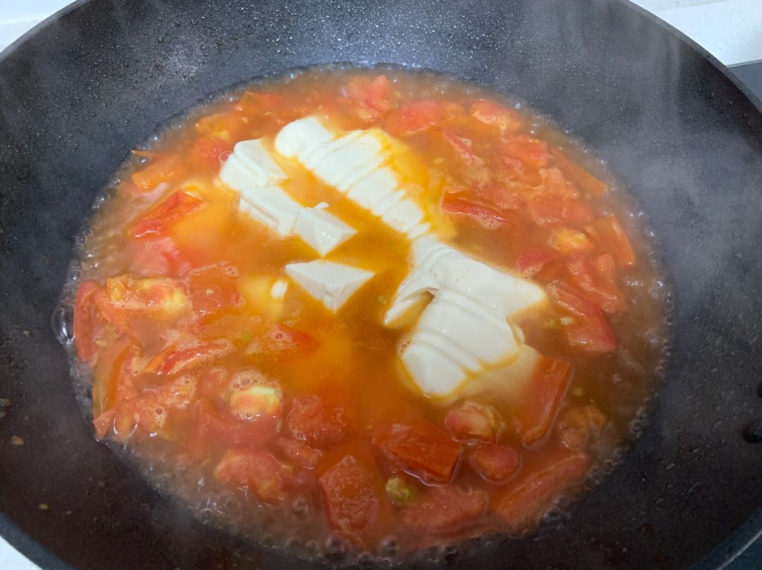 图片[7]-番茄鸡蛋豆腐汤做法步骤图-起舞食谱网