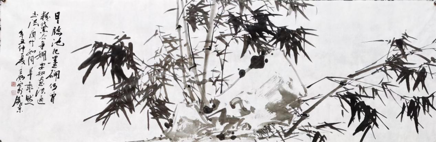 书画家蒋维刚：画笔绘行云流水河山，闪耀天地万物生命