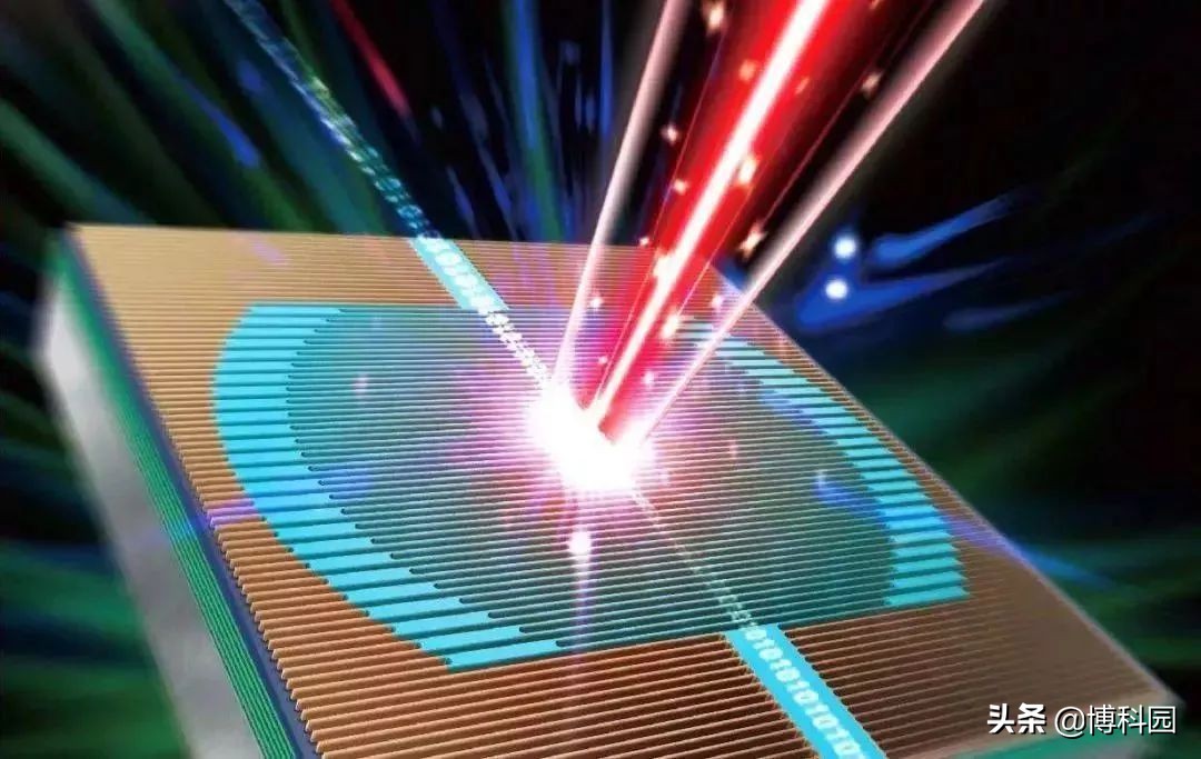 光速般的电子，每秒发射1亿个脉冲激光，还能产生可测量的电流