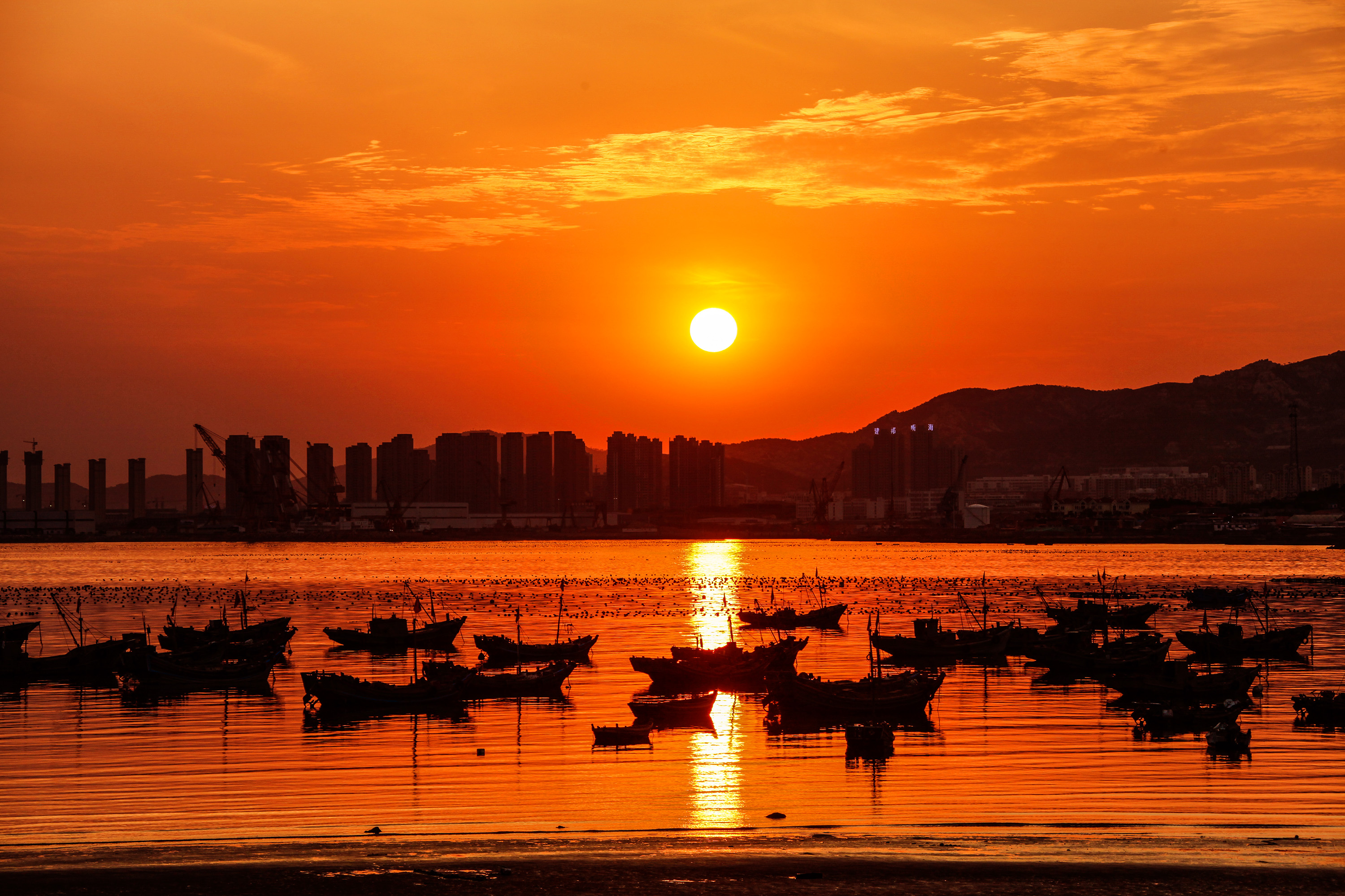 在恍如童话的风景中,欣赏青岛大海的静谧和蔚蓝