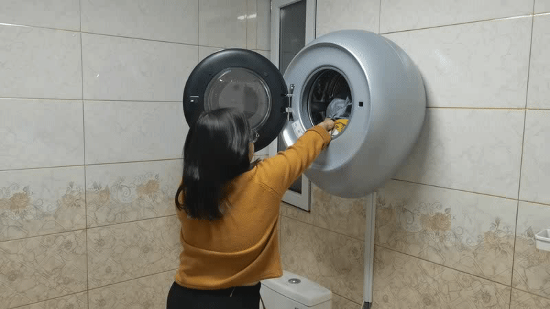 亲测告诉你为什么装第二台洗衣机，小吉壁挂洗烘一体机深度体验