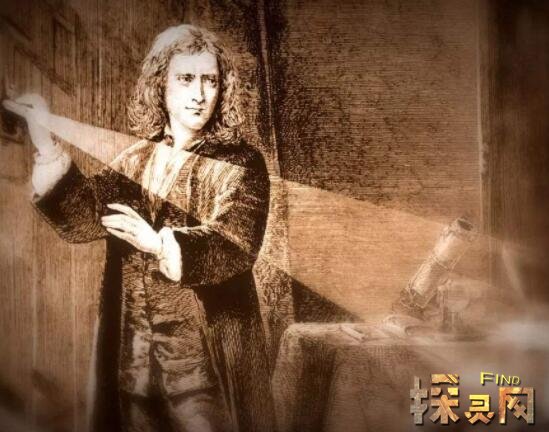 牛顿发明了什么，通过研究光的折射发明反射望远镜