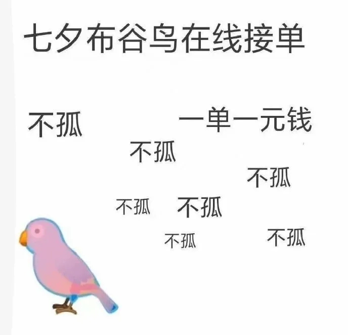 表情|七夕布谷鸟表情包出炉 简直是不给单身狗活路了