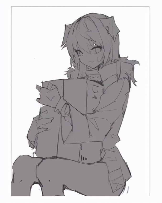 板绘伪厚涂上半身画法教程