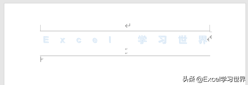 如何制作出自適應頁面寬度的 Word 頁眉？