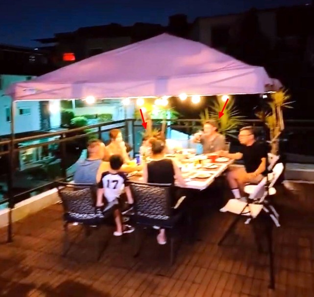 霍建华心如带女儿聚会，陈建州在现场拍余文乐意外曝光小海豚正面