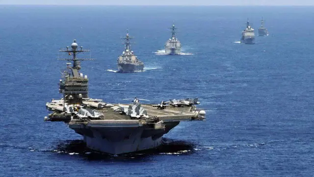 “三大岛链”封锁中国, 如今中国航母编队已成型