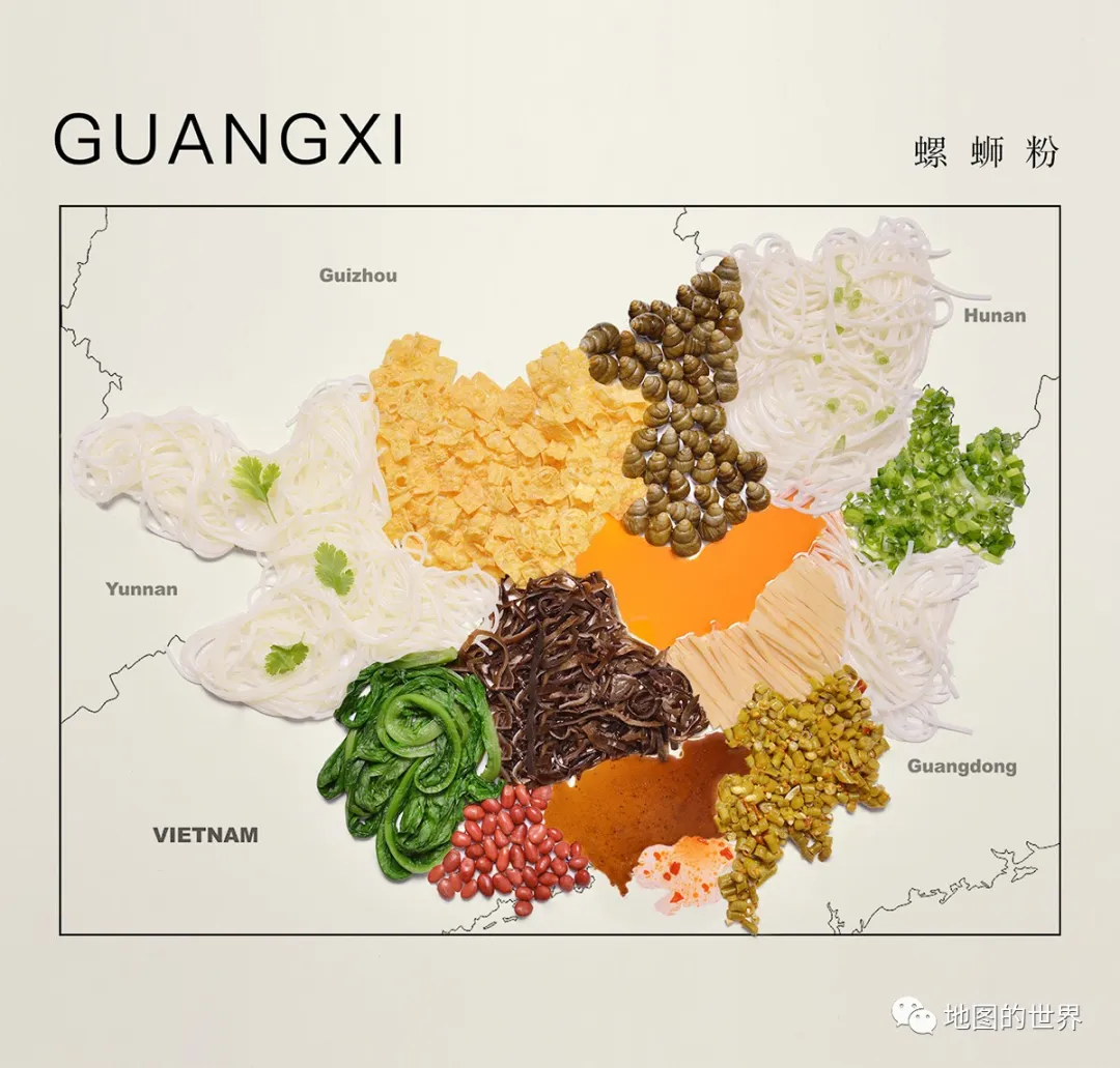 这是我见过的最好看的中国美食地图