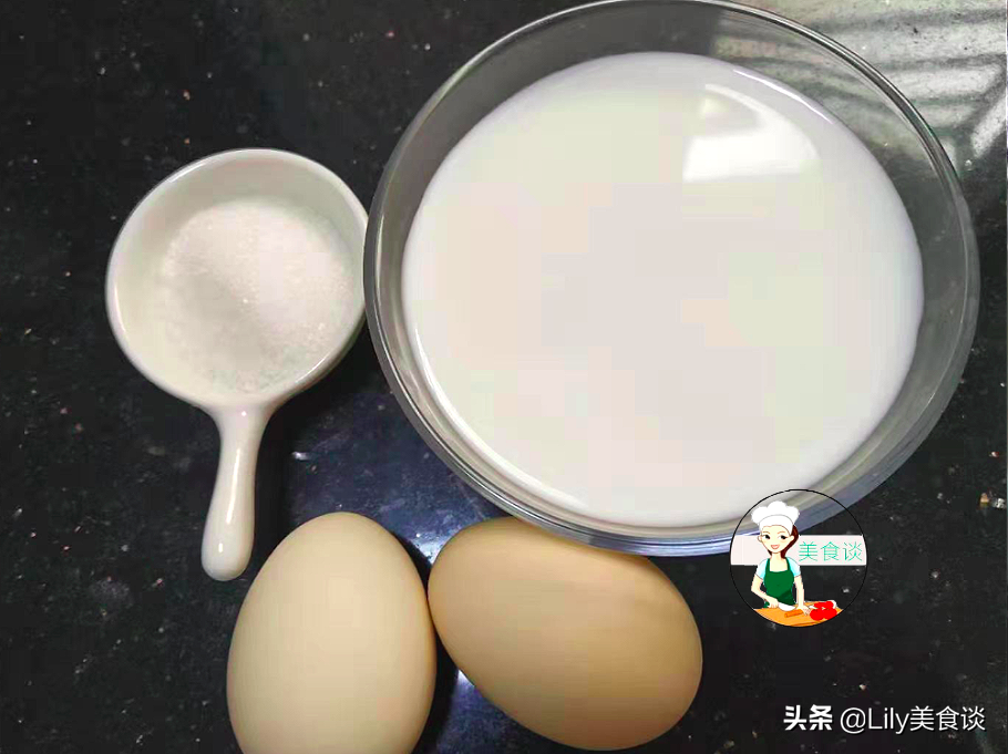 图片[4]-烤牛奶鸡蛋羹做法步骤图 香甜嫩滑-起舞食谱网
