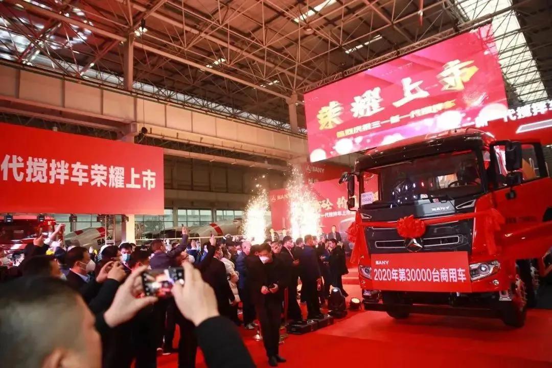 四喜临门！三一专汽年度销售额破100亿