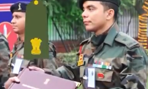 图解印度陆军军官军衔识别（多图）