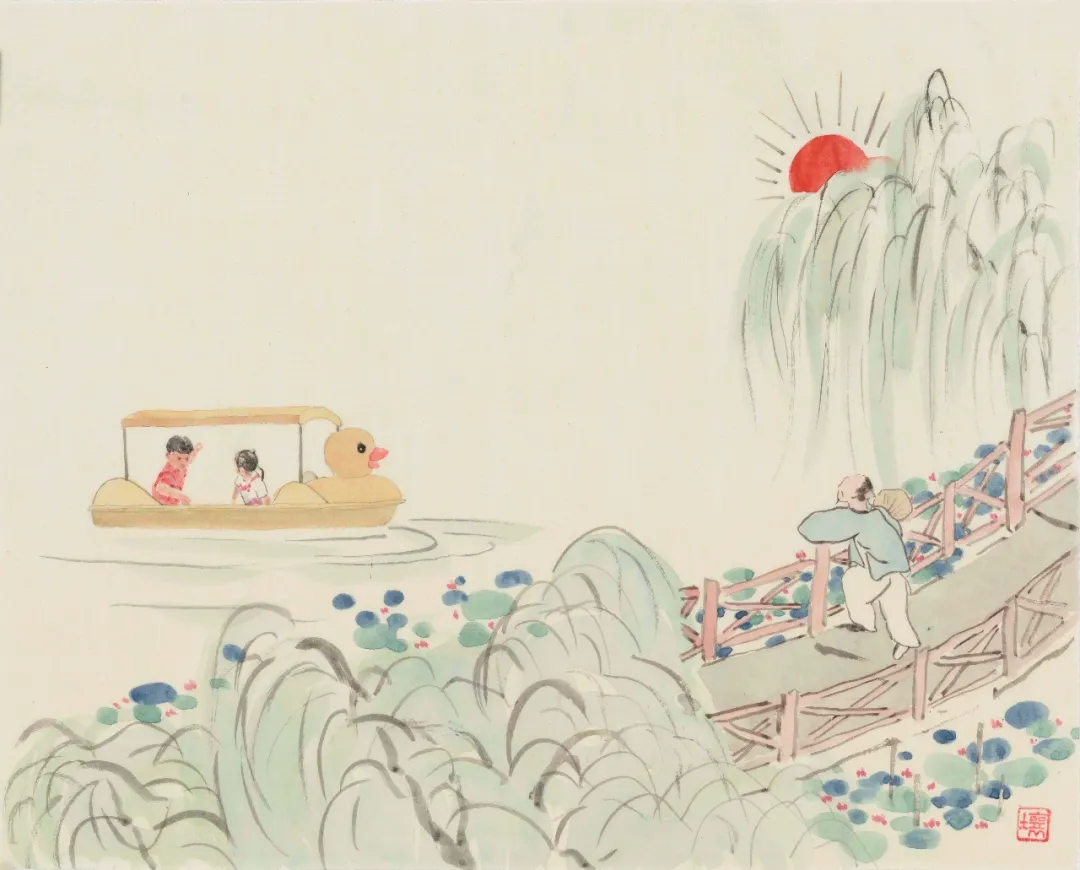 展讯//爷爷的院子——小壤水墨作品展