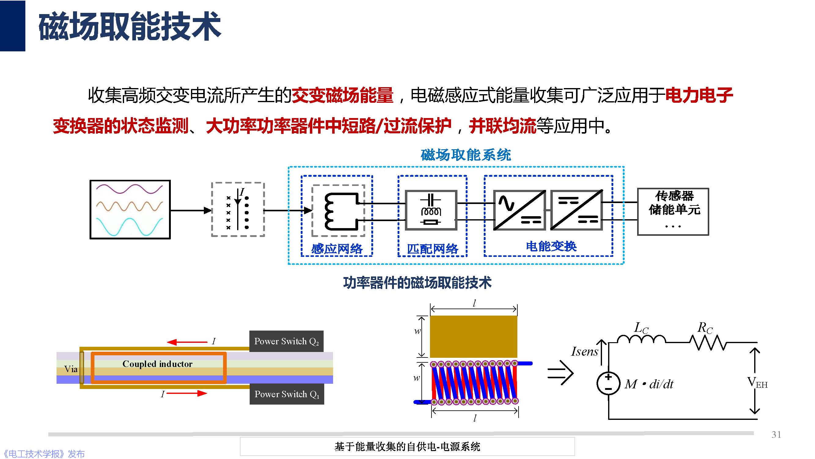 华中科技大学彭晗教授：基于能量收集的自供电电源技术