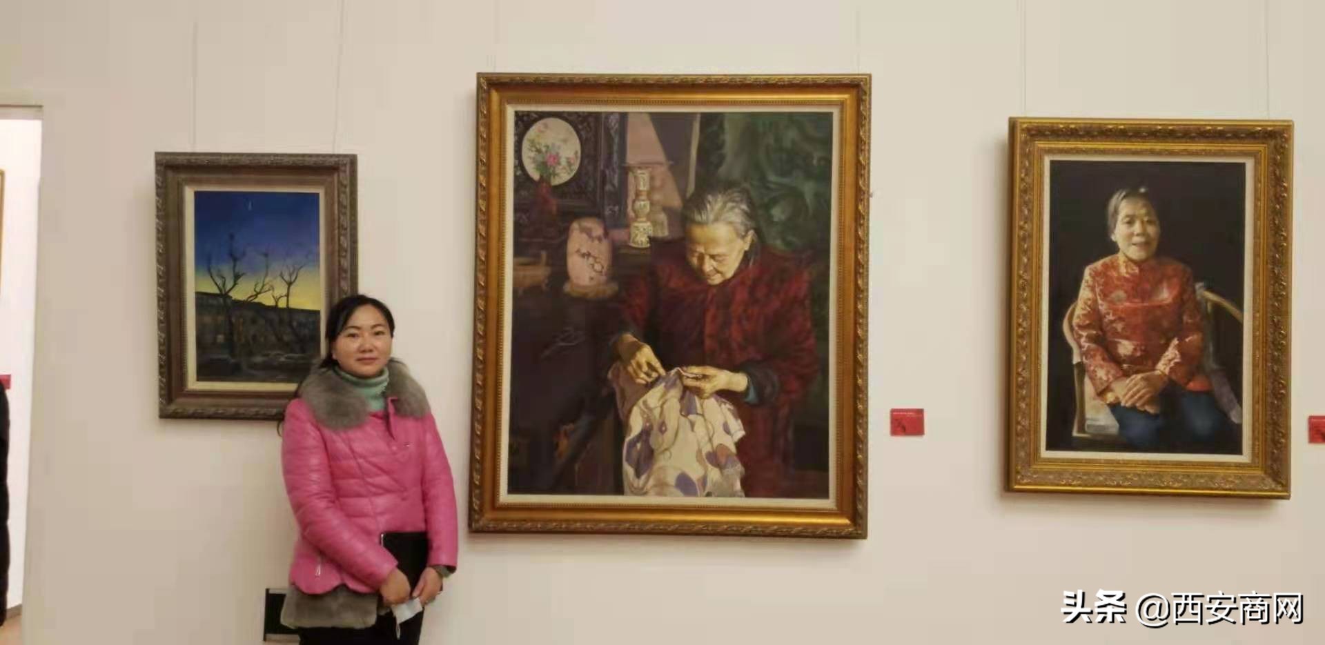 中国美术家协会 全国新文艺群体美术作品展在京开幕陕西油画家李茹三幅作品展出 书画艺术 西安商网