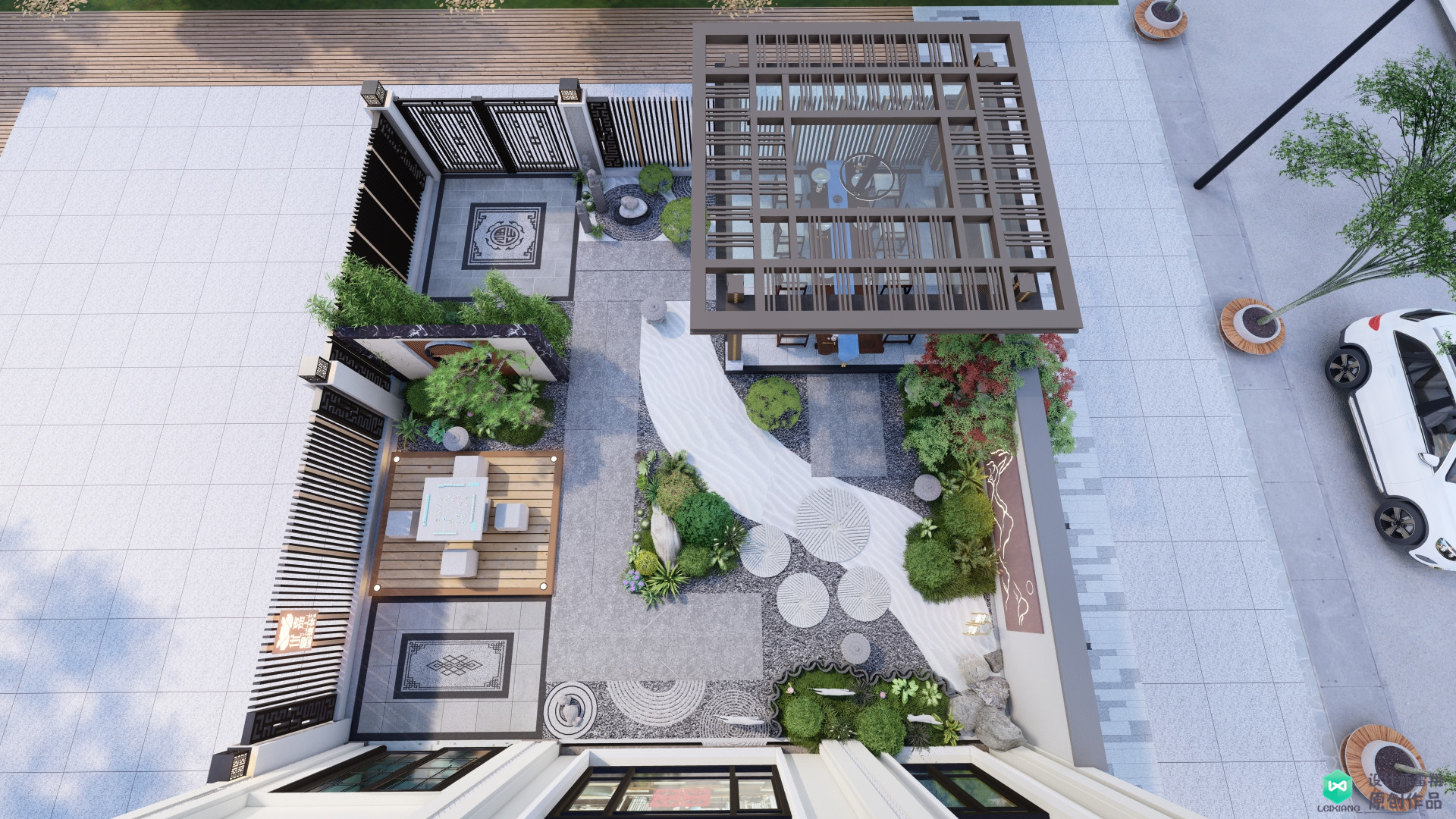 廊架意向图廊架意向图路面铺装意向图路面铺装意向图路面铺装意向图