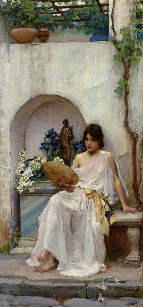 英国画家沃特豪斯 浪漫如梦幻般的唯美画作