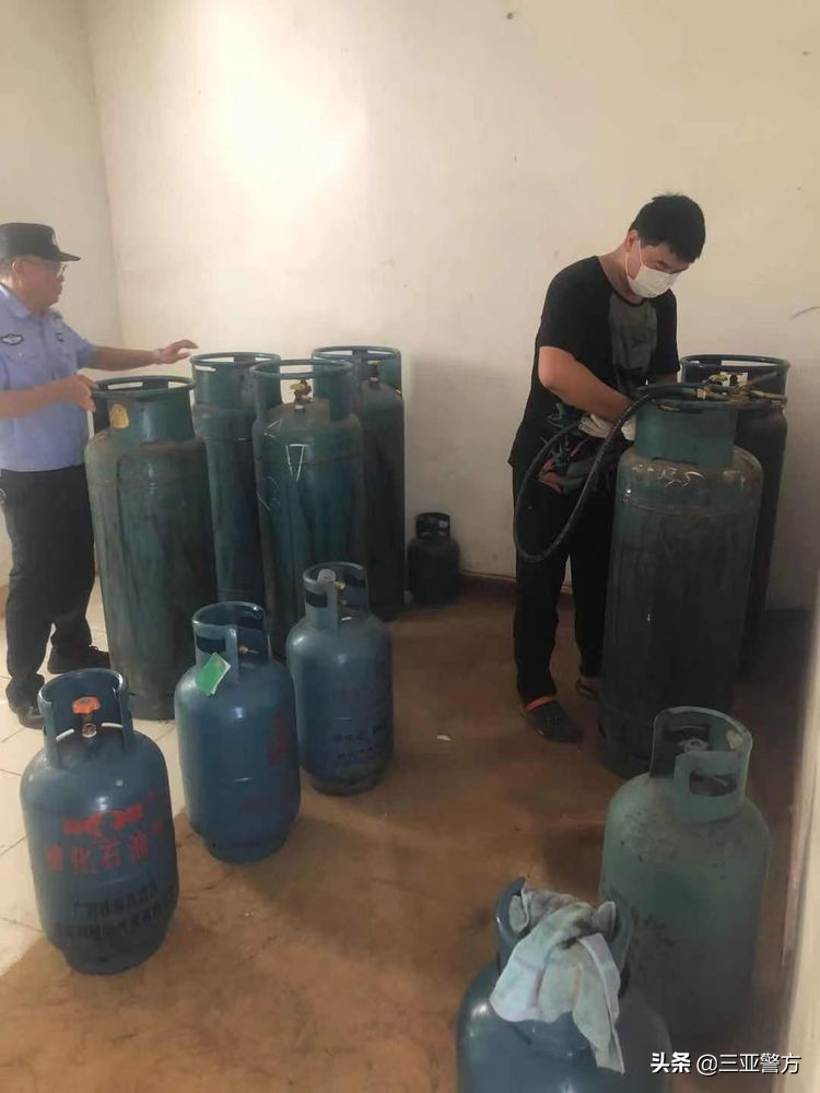 三亚吉阳警方查处一起非法存储易燃易爆危险物质案件