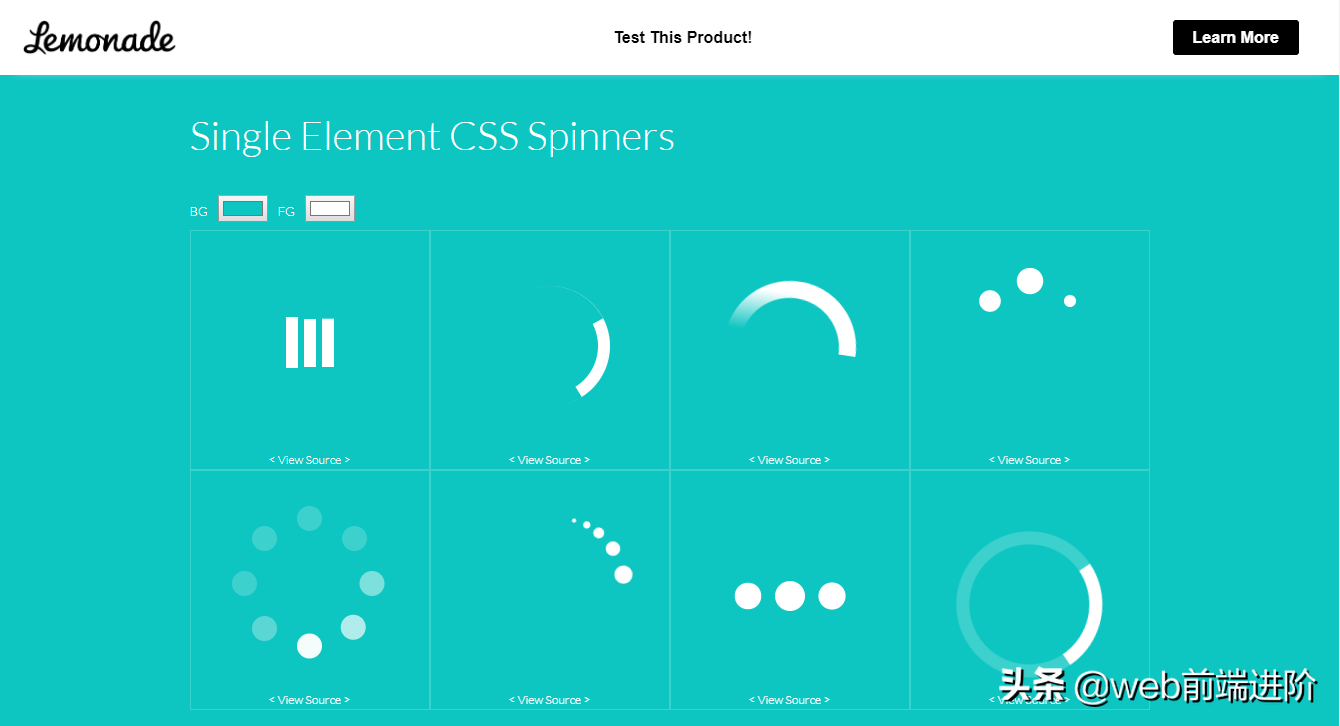 超干货 CSS3/SVG Loading动画集合