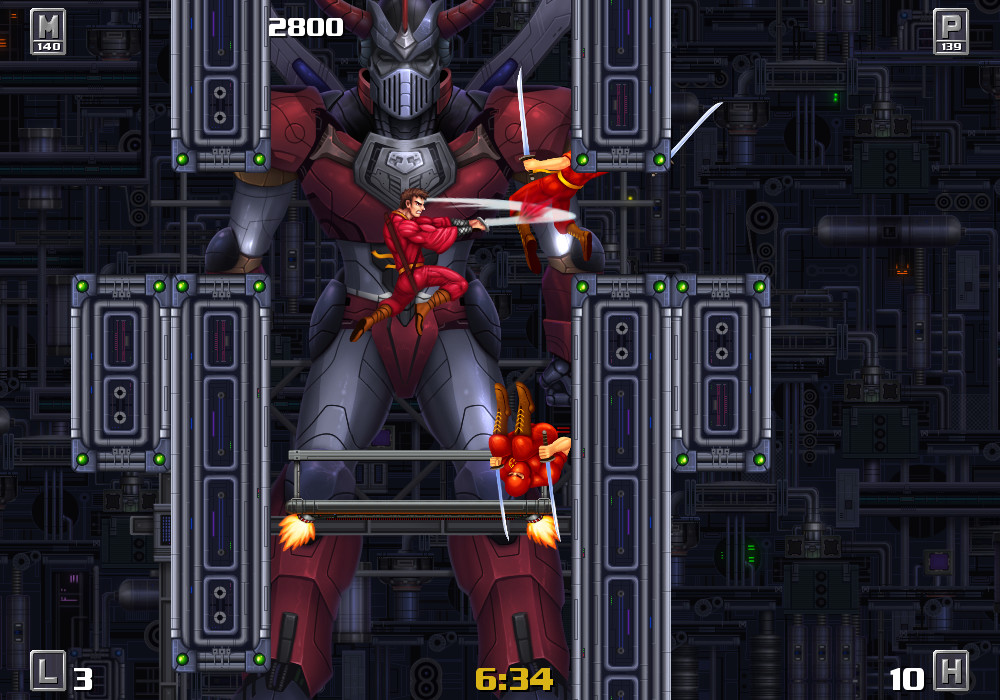 一款經(jīng)典街機(jī)風(fēng)格的橫版動作游戲