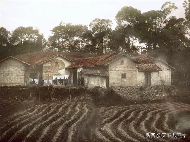 1910年代 广东梅州的客家人的辛勤劳动及生活照片集