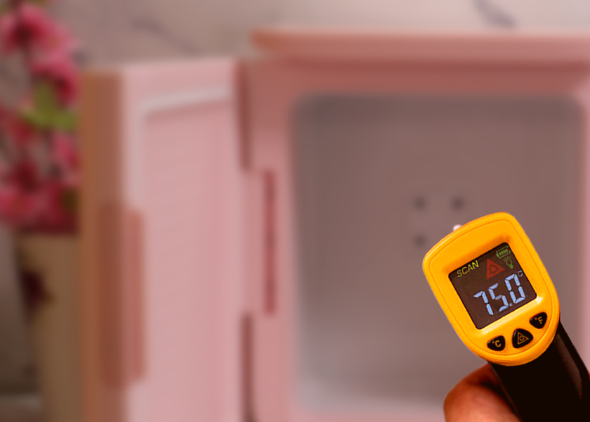 体积小巧用处大，冷暖两用倍思小冰屋学生冰箱体验