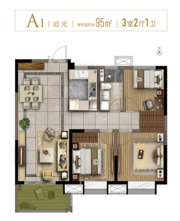 河西业主疯狂涌入，"房票"紧张，纷纷瞄准125㎡户型