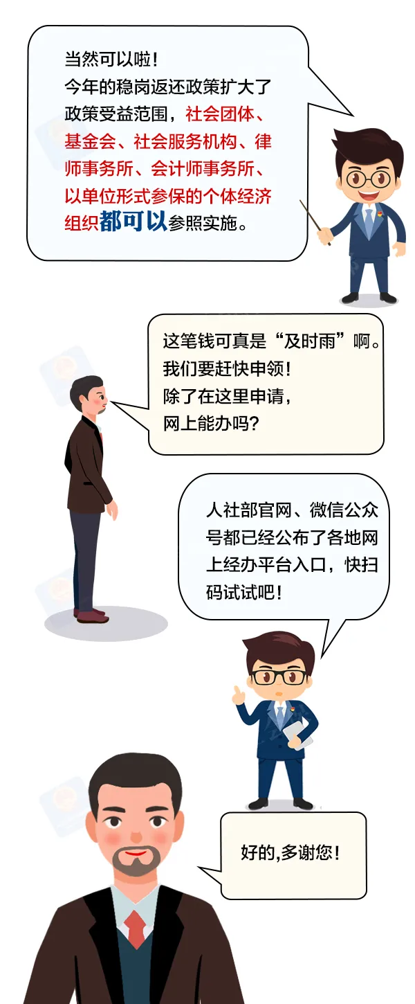 平凉人社带你看：稳岗返还，算算能领多少钱