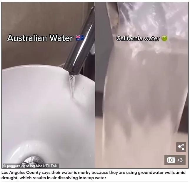 澳洲VS美国自来水，澳洲水质满分！在澳洲，喝水都是赚钱