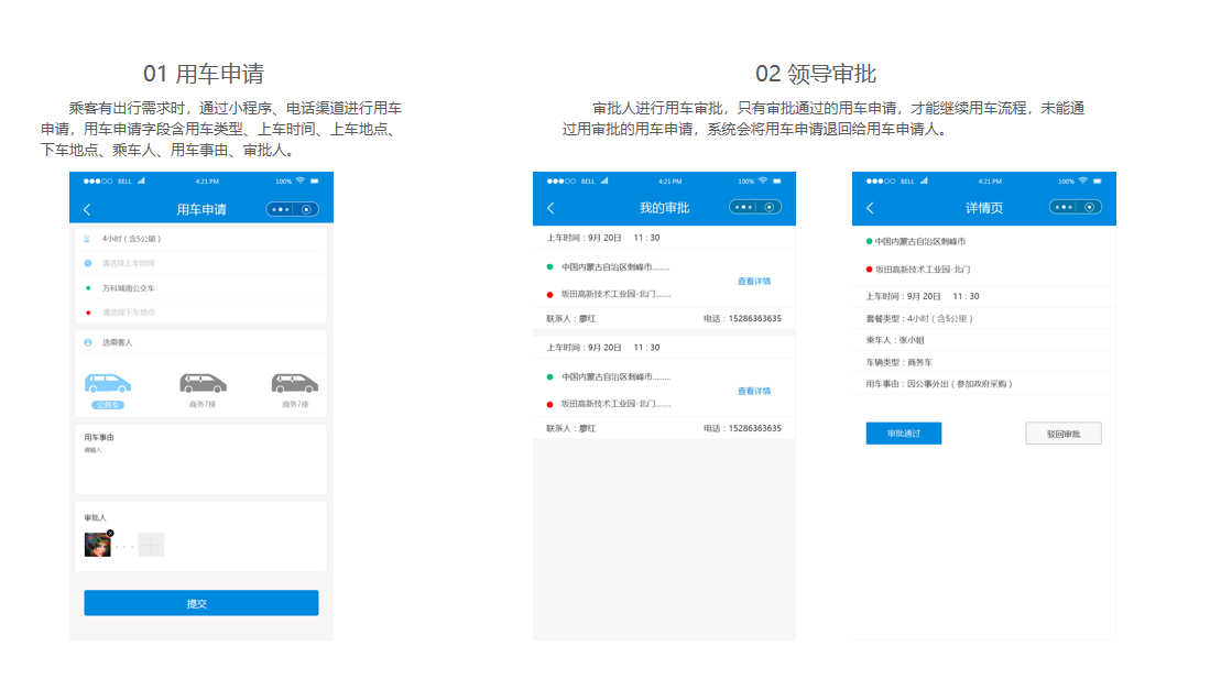 政企单位车辆管理与车辆调度系统功能特点