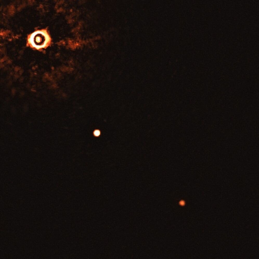 天文学家直接拍摄到两颗系外行星，绕类太阳恒星运行-第2张图片-IT新视野
