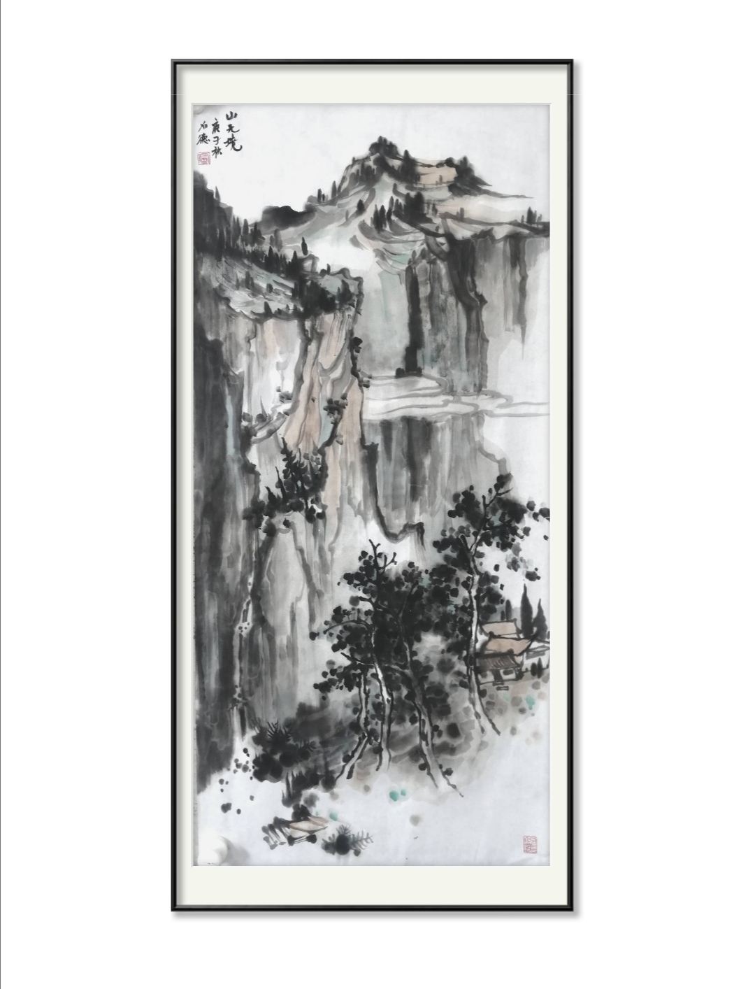当代画家|艺术名家 讴歌祖国——「谁不说俺家乡好」卢加德山水画作品欣赏