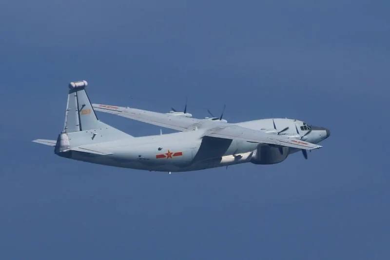 台媒：解放軍軍機昨罕見休息一天，今又進入台灣西南空域
