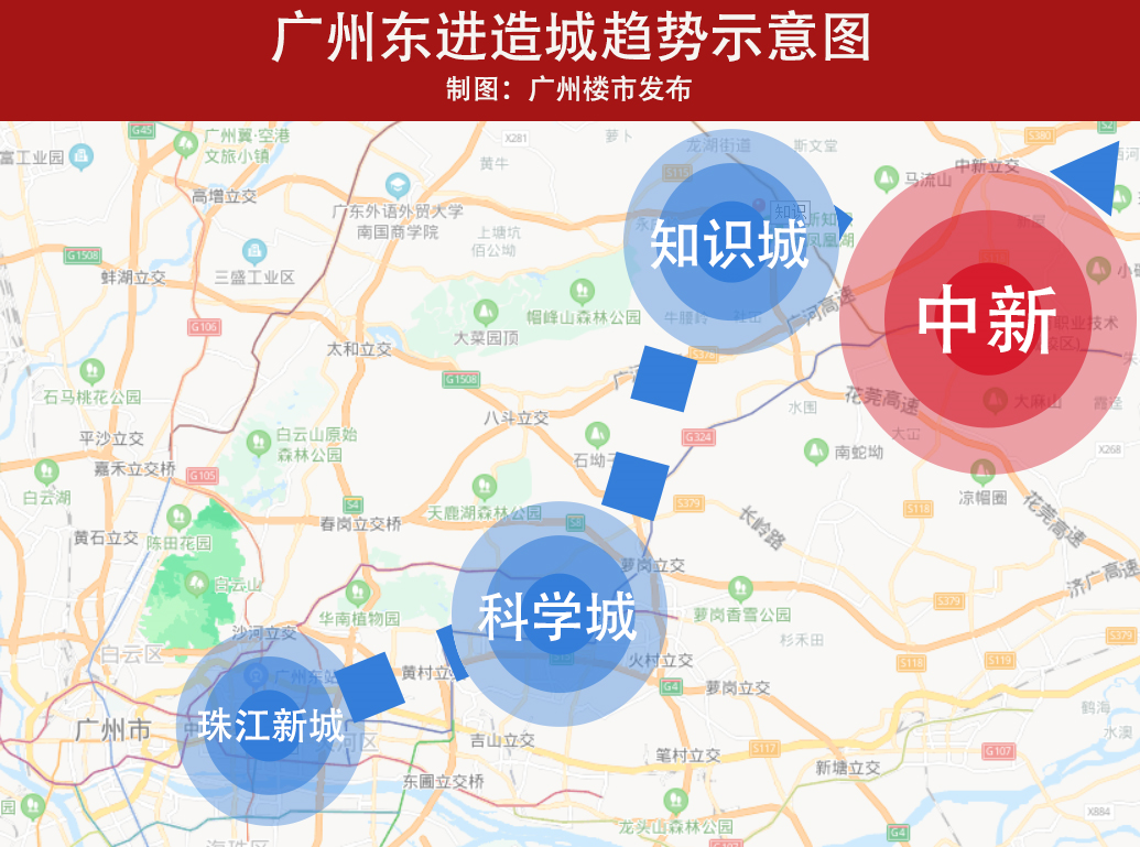 接棒知识城！东进造富，又一个宜居新城浮出水面