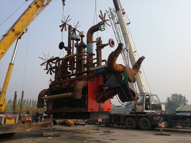 中国著名雕塑家邱天老师告诉您：钢铁装置雕塑是怎么做成的！（三）