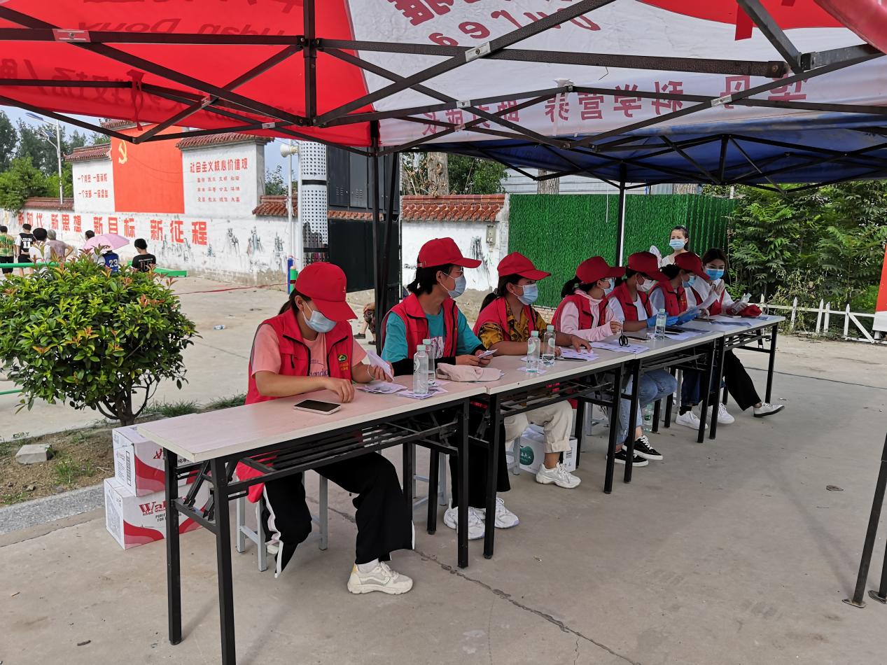 睢阳区临河店乡：志愿服务有温度，核酸检测加速度