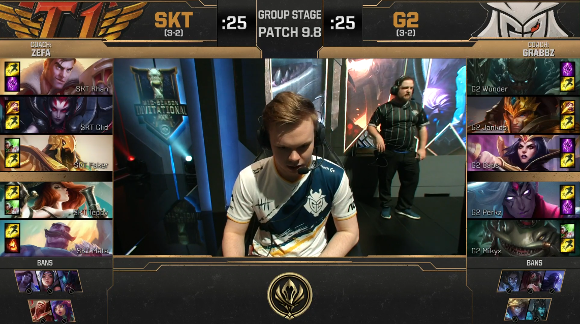 G2完成文艺复兴，小组赛双杀SKT！阿P赛后透露选择派克真相