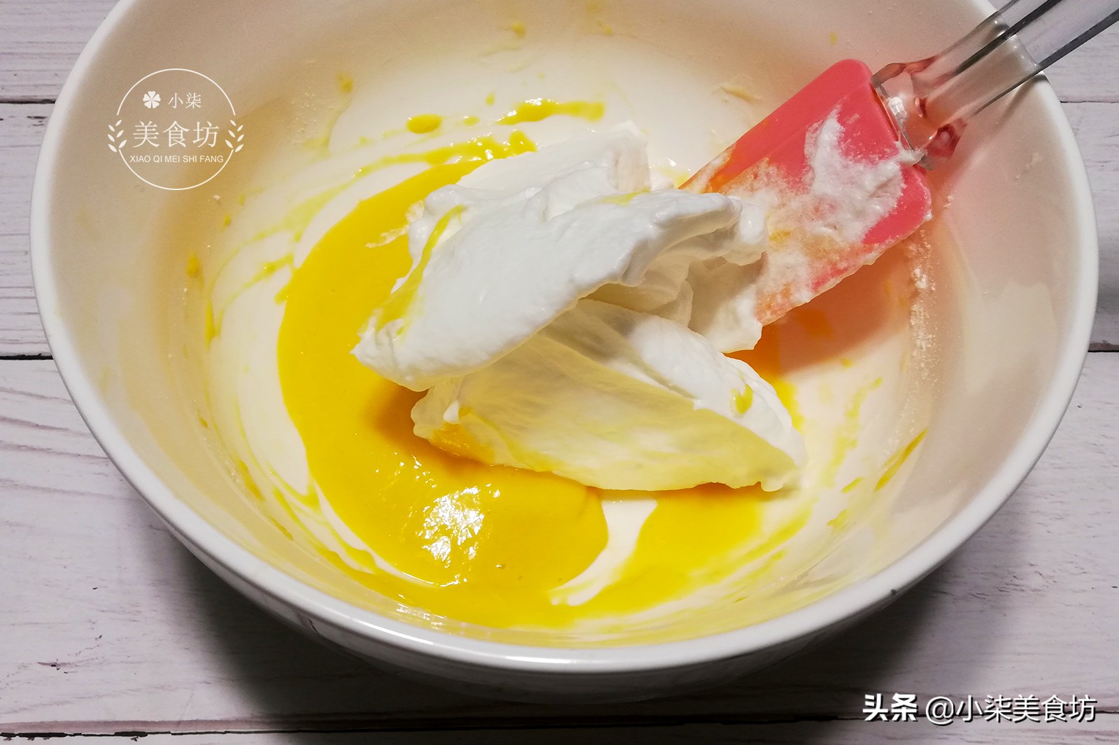 图片[9]-2个鸡蛋 半碗面 不用蒸不用烤 15分钟出锅 比蛋糕简单更好吃-起舞食谱网